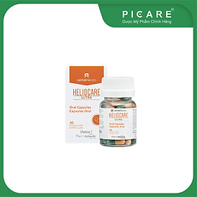 Viên Uống Chống Nắng Ngăn Ngừa Lão Hóa Heliocare Ultra 30 Viên