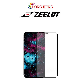 Dán màn hình cường lực Full viền Zeelot SOLIDsleek dành cho iPhone 15 Pro Max/15 Pro/15 Plus/15/14/13/12/11 - Hàng chính hãng