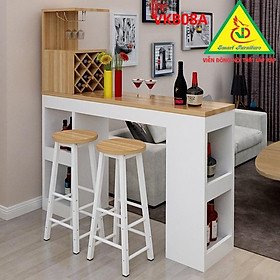 Mua Quầy bar mini kết hợp tủ rượu VKB08A ( không kèm ghế) - Nội thất lắp ráp Viendong Adv