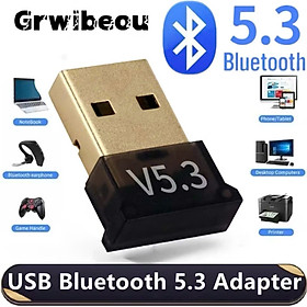 USB Bluetooth 5.3 dùng cho máy tính Laptop, PC - Thu phát Bluetooth tốc độ cao cho máy tính laptop, PC - Hàng chính hãng