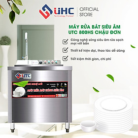 Mua Máy rửa bát sóng siêu âm UTC 800HS chậu đơn - Hàng chính hãng