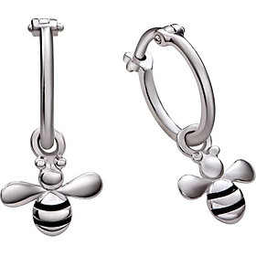 Bông tai trẻ em bạc PNJSilver hình con ong 0000K000085-BO