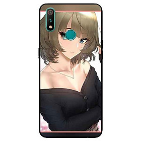 Ốp Lưng in cho Realme 3 Mẫu Cô Gái cá Tính 2 - Hàng Chính Hãng