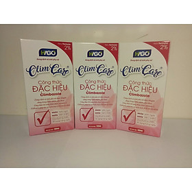 Bộ 3 chai ClimCare- Dung dịch vệ sinh hỗ trợ điều trị nấm, ngứa vùng kín