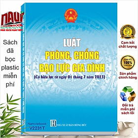 Sách Luật Phòng Chống Bạo Lực Gia Đình 2022 (Có hiệu lực từ ngày 01 tháng 07 năm 2023) - V2231T - Đinh Công Pho