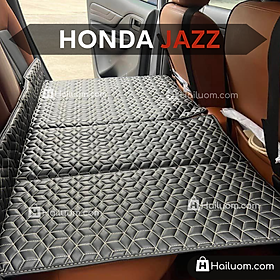 Đệm Nằm ô tô HONDA JAZZ - Thiết kế 4 Khay Dọc Trợ Lực - Đệm không bơm như đệm hơi ô tô