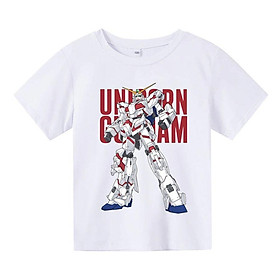 Áo thun cho bé, Áo thun trẻ em GUNDAM, 4 màu, có size người lớn, Anam Store