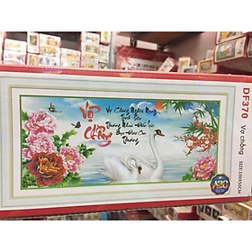 Mua Tranh đính đá Vợ Chồng (100*50cm) chưa đính