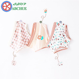 Quần chip đùi, tam giác cotton cho bé gái hình bông hoa nhỏ dễ thương sét 3 chiếc