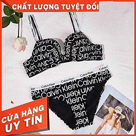 Bộ Đồ Lót Su C.K Nâng Ngực Thời Trang Cao Cấp 1988