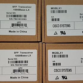 Module quang SFP Cisco MGBLX1 GE LX 1310nm 10KM SMF hàng nhập khẩu