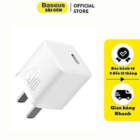 Mua Củ sạc Baseus GaN5 Fast Charger 1C  20W nhanh cho điện thoại - Hàng chính hãng