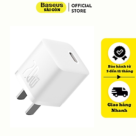 Củ Sạc Nhanh cho điện thoại 20W Baseus GaN5 Fast Charger 1C- Hàng chính hãng