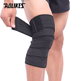 Hình ảnh Băng quấn bảo vệ đầu gối AOLIKES A-1516 Sport Knee Protector