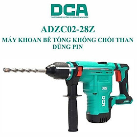 MÁY KHOAN BÊ TÔNG KHÔNG CHỔI THAN DÙNG PIN DCA ADZC02-28Z (KHÔNG KÈM PIN VÀ SẠC) - HÀNG CHÍNH HÃNG