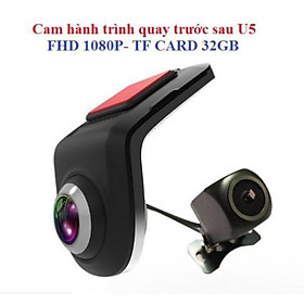 Mua Camera U5 trước sau ADAS GÓC RỘNG QUAY ĐÊM NÉT Dành cho màn Androi