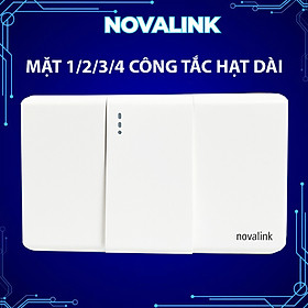 Mua Công tắc đơn đảo chiều (công tắc 2 chiều) A6-02-1 Novalink chính hãng. Thiết kế công tắc hạt dài tràn viền sang trọng