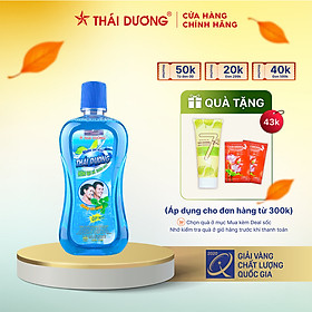 Nước Súc Miệng Bạc Hà Thái Dương 500Ml - Sao Thái Dương