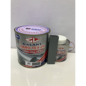Mua Sơn sắt mạ kẽm không cần lót màu xám Hard Tex 2K màu xám 483 1L