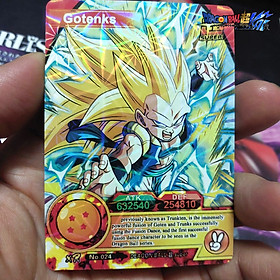Card Dragon ball Red Gotens XR 24 2 đứa siêu quạy dung hợp xây da cấp 3 tốc dài 1459 NF5 1-17