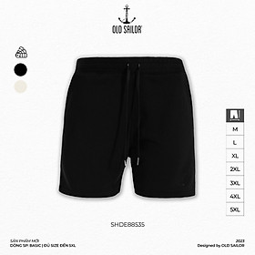 Quần lửng lưng thun nam Old Sailor - O.S.L BASIC SHORT - 88535 - Big Size upto 5XL