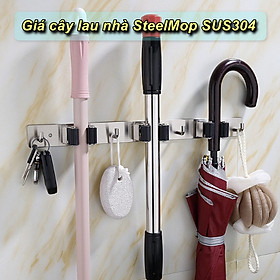 Kệ treo cây lau nhà SteelMop SUS304