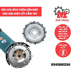Mua Đĩa cưa xích tròn gắn máy mài cắt cầm tay dùng để cắt  cưa  xẻ rãnh điêu khắc gỗ  nhựa  thạch cao  băng đá