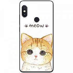Ốp lưng dành cho Xiaomi Mi A2 (Mi 6X) mẫu Meow