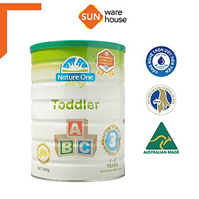 Sữa Công Thức Cho Bé Từ 1- 3 Tuổi Nature One Dairy Toddler Nutritious Milk Drink Step 3 – Giúp Bổ Sung Dưỡng Chất Phát triển Toàn Diện Cho Bé - Hàng Nhập Khẩu Chính Hãng