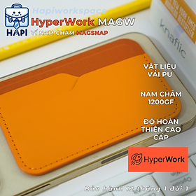 Ví nam châm hàng chính hãng HyperWork MagSnap HPW-MAGW, tương thích chuẩn MS từ tính