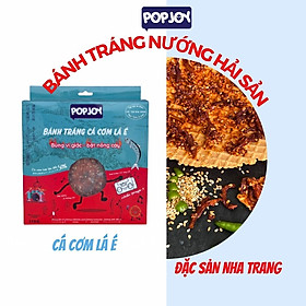 BÁNG TRÁNG CÁ CƠM LÁ É 125G/ 65G - Đặc sản Nha Trang, Đế Bánh Giòn, Cá Cơm Tự Nhiên