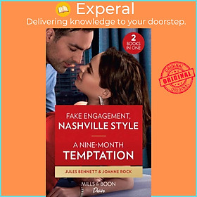 Sách - Fake Engagement, Nashville Style / A Nine-Month Temptation - Fake Engage by Jules Bennett (UK edition, paperback)