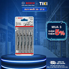 Mua Lưỡi cưa lọng Bosch T 244 D - Gỗ (bộ 5 lưỡi)