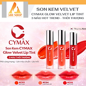 Son Kem CYMAX Glow Velvet Lip Tint - Lì Mịn Như Nhung, Căng Mướt Môi Chuẩn Hàn - Không Trôi