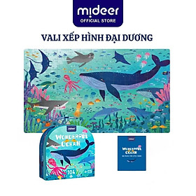 Đồ Chơi Xếp Hình Đại Dương 104 Mảnh Wonderful Ocean Mideer Vali Gift Box