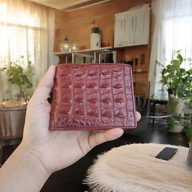 VÍ CÁ SẤU GAI LƯNG. VÍ DÁNG NGANG DỄ SỬ DỤNG