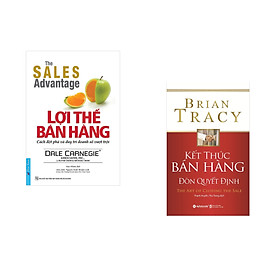 Hình ảnh Combo 2 cuốn sách: Lợi Thế Bán Hàng + Kết Thúc Bán Hàng Đòn Quyết Định