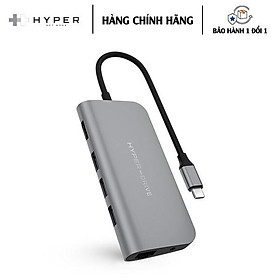 Mua CỔNG CHUYỂN ĐỔI DÀNH CHO IPAD  MACBOOK  ULTRABOOK  HYPERDRIVE POWER 9-IN-1 USB-C - hàng chính hãng