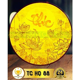 Đèn Thờ Hào Quang Trúc Chỉ In Tròn_M8590