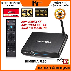 Mua Android Tivi Box Himedia Q30  chip Hi3798M  Ram 2GB  Xem Netflix 4K Ultra HD