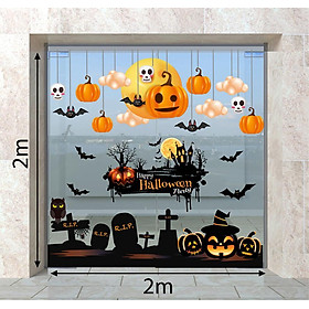 DECAL TRANG TRÍ HALLOWEEN 2023 COMBO SỐ 31