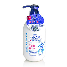 Sữa dưỡng thể chống nắng hatomugi 250ml - chăm sóc, bảo vệ body