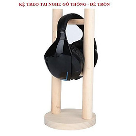 Mua Giá treo tai nghe bằng thân gỗ  kệ treo đỡ tai nghe gaming chụp đầu headphone rgb để bàn chắc chắn giá rẻ