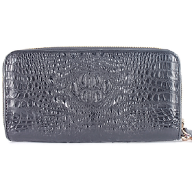 Ví nữ da cá sấu nhiều loại màu đen HJ93202-09-37-45-60-95