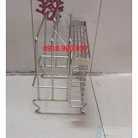 Mua Kệ để dao thớt inox  kệ dắt dao thớt inox 304 không hoen gỉ