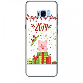 Ốp lưng dành cho điện thoại  SAMSUNG GALAXY S8 PLUS Happy New Year Mẫu 3