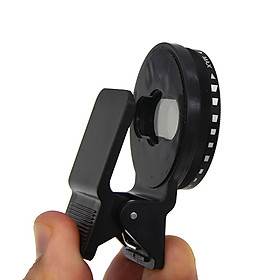 37mm Clip-on ND 2-400 Cellphone Camera Lens Filter Kit Adjustable Neutral Density Filter for iPhone