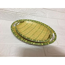 Mua Đĩa nhựa mẹt giả mây tre đan