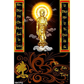 TRANH DÁN TƯỜNG 3D PHẬT GIÁO - TRANH DÁN BÀN THỜ PHẬT