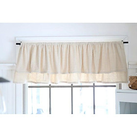 Mua rèm vải canvas rèm màn cửa trang trí 2 tầng